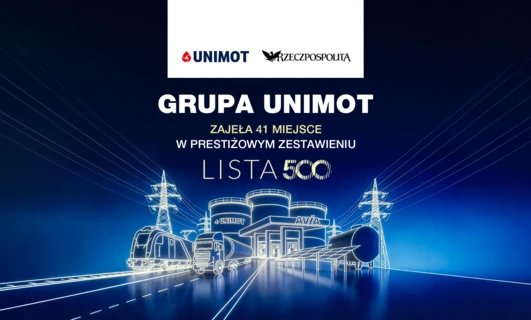UNIMOT w pierwszej 50 największych polskich firm według Listy 500 „Rzeczpospolitej"